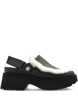 UGG: Чёрные сабо 