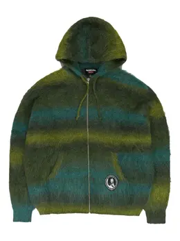 Supreme: Зелёная толстовка  Hysteric Glamour
