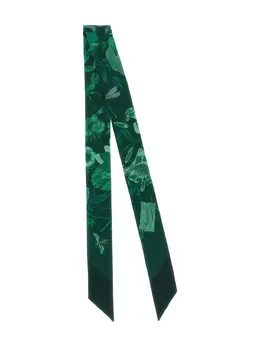 Gucci: Шарф  Flora с принтом