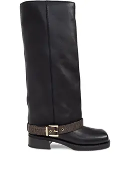 Michael Michael Kors: Чёрные ботинки 