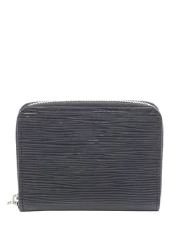 Louis Vuitton Pre-Owned: Чёрный кошелёк 