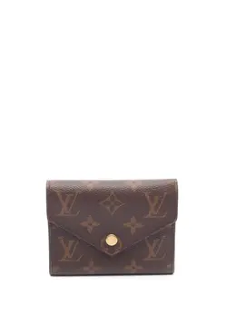 Louis Vuitton Pre-Owned: Коричневый кошелёк 