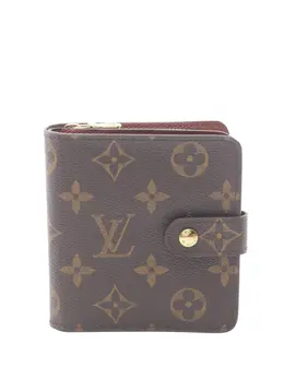 Louis Vuitton Pre-Owned: Коричневый кошелёк 
