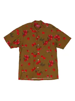 Supreme: Коричневая рубашка 