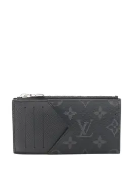 Louis Vuitton Pre-Owned: Чёрный картхолдер 