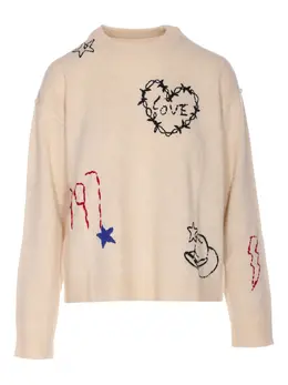 Zadig&Voltaire: Белый свитер 
