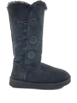 UGG: Чёрные ботинки  Bailey