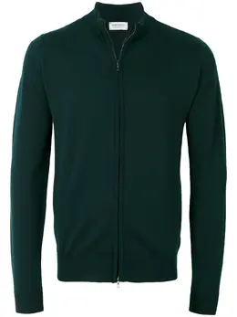 John Smedley: Зелёный кардиган 