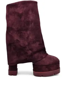 Casadei: Тёмные ботинки  Nancy