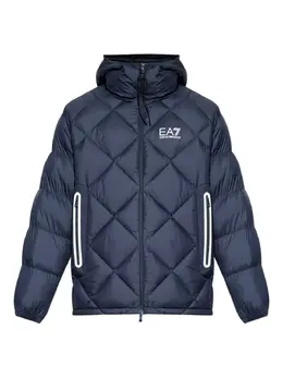 Ea7 Emporio Armani: Стёганые куртка 