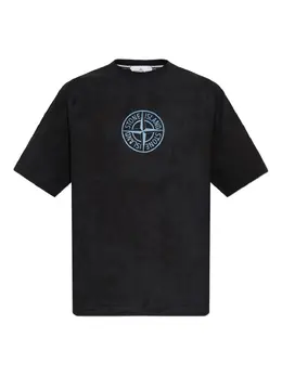 Stone Island: Футболка с принтом 