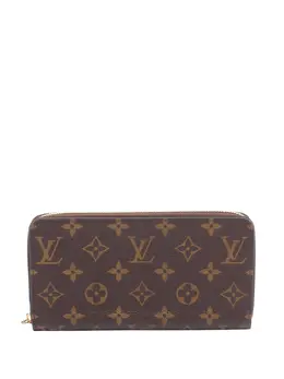 Louis Vuitton Pre-Owned: Коричневый кошелёк 