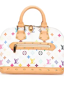 Louis Vuitton Pre-Owned: Белая сумка 