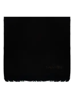 Lanvin: Чёрный шарф 