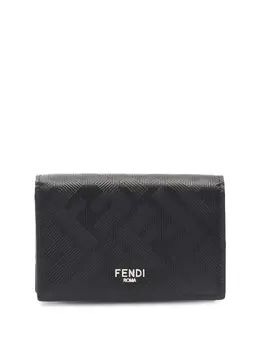 Fendi Pre-Owned: Чёрный картхолдер 