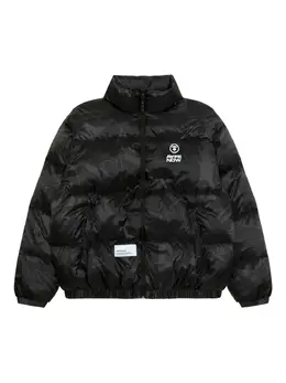 AAPE BY *A BATHING APE®: Чёрная куртка 