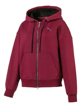 PUMA: Чёрная толстовка 