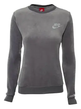 Nike: Тёмный свитшот 