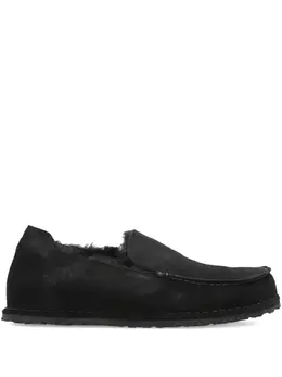 Birkenstock: Чёрные туфли 