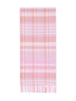 Acne Studios: Розовый шарф 