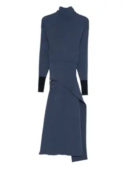 Lanvin: Голубое платье 