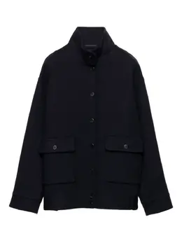 Prada: Голубая куртка 