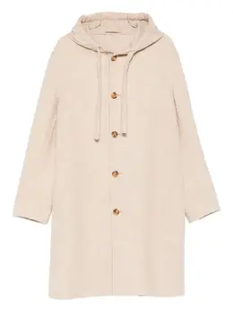 Lardini: Пальто с капюшоном 