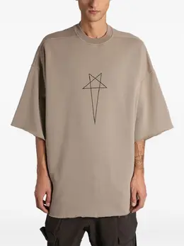 Rick Owens DRKSHDW: Футболка с принтом 