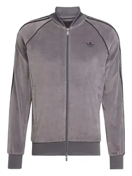 adidas: Бархатный свитшот  Adicolor
