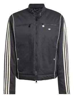 adidas: Чёрная куртка  Premium