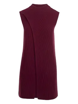 Jil Sander: Драпированное платье 