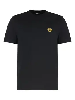 Versace: Чёрная футболка  Medusa Head