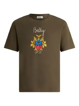 Bally: Футболка с принтом 