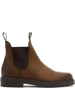 Bally: Коричневые ботинки 