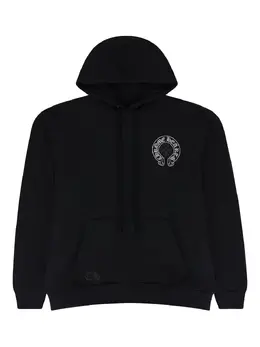 Chrome Hearts: Чёрная толстовка 