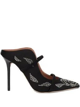 Malone Souliers: Чёрные сабо 