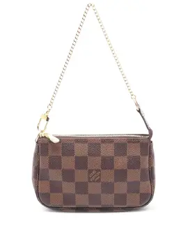 Louis Vuitton Pre-Owned: Коричневая сумка 