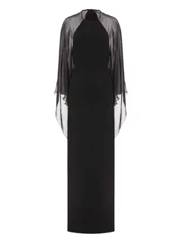 Alberta Ferretti: Прозрачное платье 