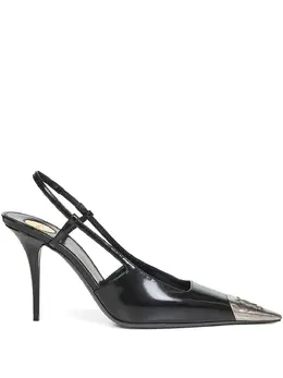 Saint Laurent: Чёрные туфли 