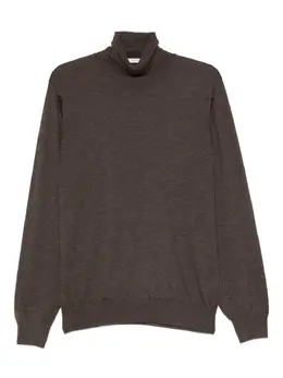 Brunello Cucinelli: Коричневый свитер 