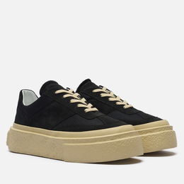 Maison Margiela MM6: Чёрные кроссовки 