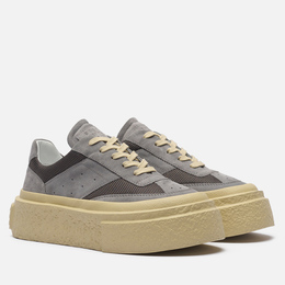 Maison Margiela MM6: Серые кроссовки 