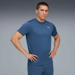 PUMA: Синяя футболка  Essentials