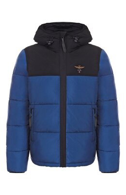 Aeronautica Militare: Синий пуховик 