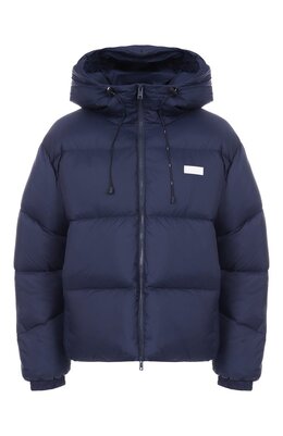 MSGM: Синий пуховик 