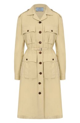 Prada: Хлопковое платье 