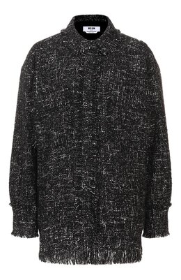 MSGM: Серая рубашка 
