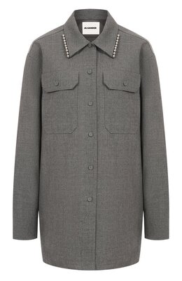 Jil Sander: Рубашка из шерсти 