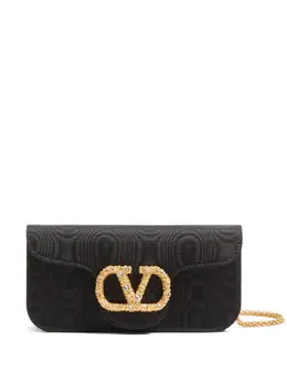 Valentino Garavani: Чёрный клатч 