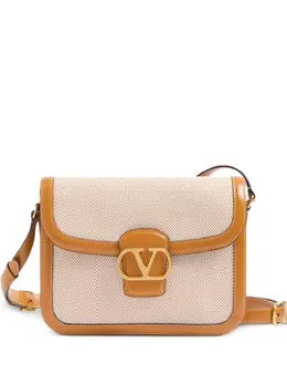 Valentino Garavani: Бежевая сумка 